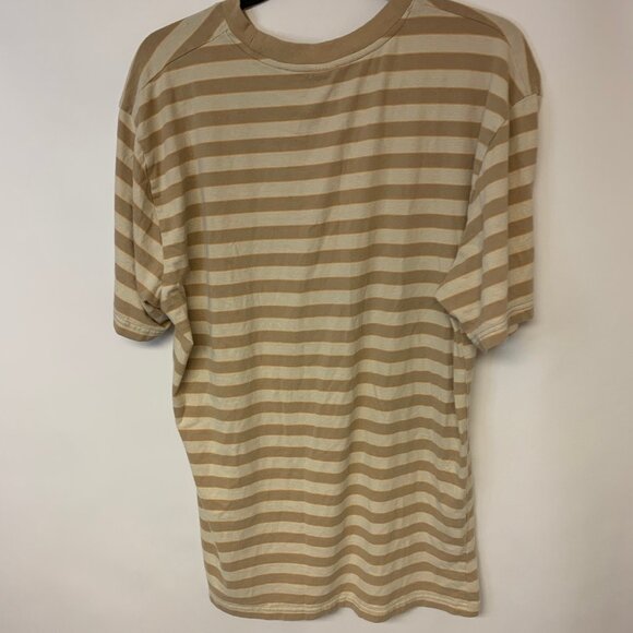 Stranger Things Hellfire Club Tee TV Series Goth Grunge Striped Men’s SZ XL - Picture 3 of 8